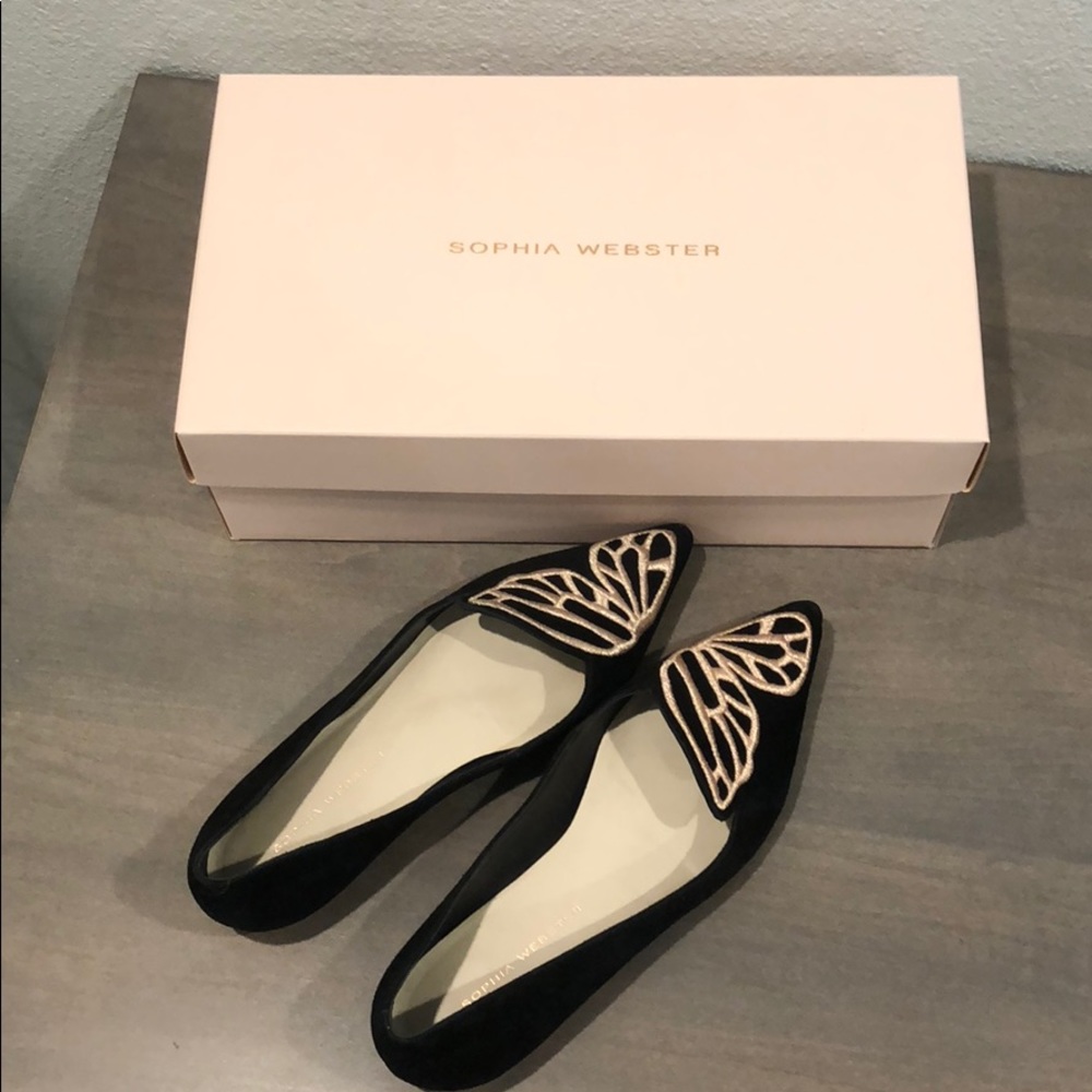 Sophia Webster Butterfly Flats, sz 5.5